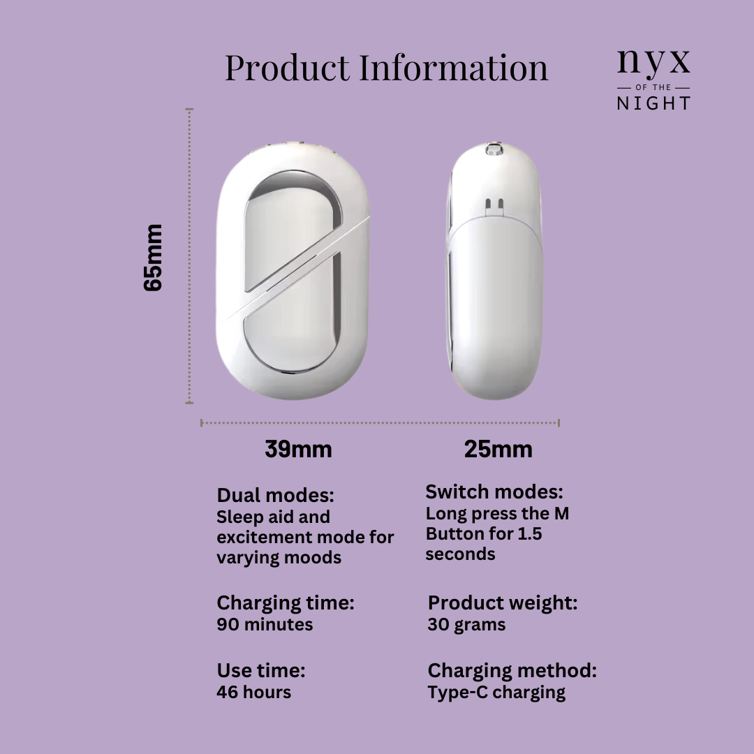 The Nyx - Microcurrent device for insomnia, anxiety, and depression